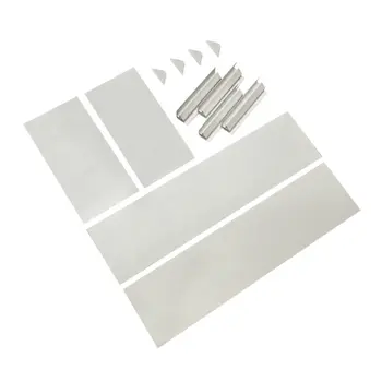 44" X 22" White Heavy Duty Plastic Rectangular Raised Garden Bed