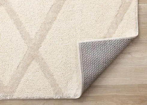 8' X 11' Cream Area Rug