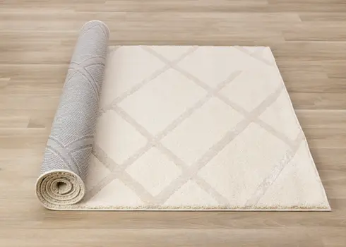 8' X 11' Cream Area Rug