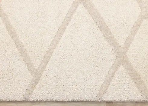 8' X 11' Cream Area Rug