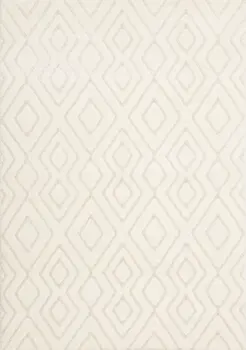 8' X 11' Cream Area Rug