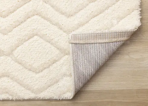 8' X 11' Cream Area Rug