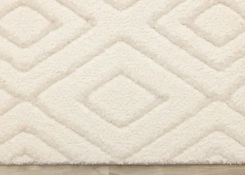 8' X 11' Cream Area Rug