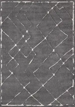 8' X 11' White Area Rug