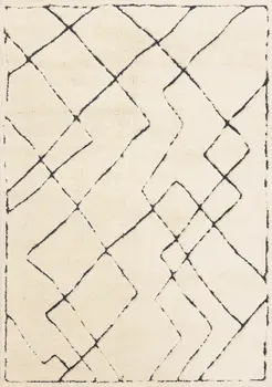 8' X 11' Cream Area Rug