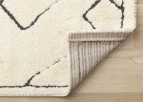 8' X 11' Cream Area Rug