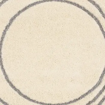 8' X 11' Cream Area Rug
