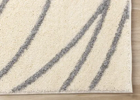 8' X 11' Cream Area Rug