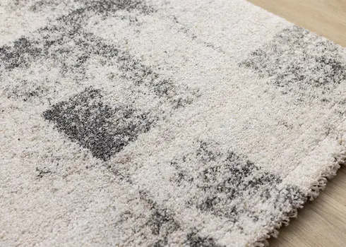 8' X 11' White Area Rug