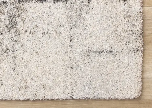 8' X 11' White Area Rug