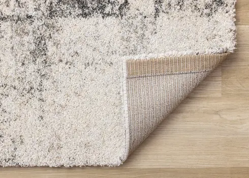 8' X 11' White Area Rug