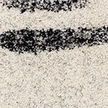 5' X 8' White Area Rug