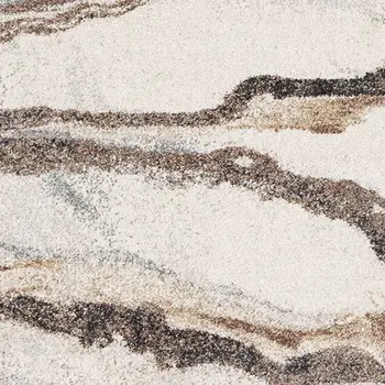 8' X 11' White Area Rug