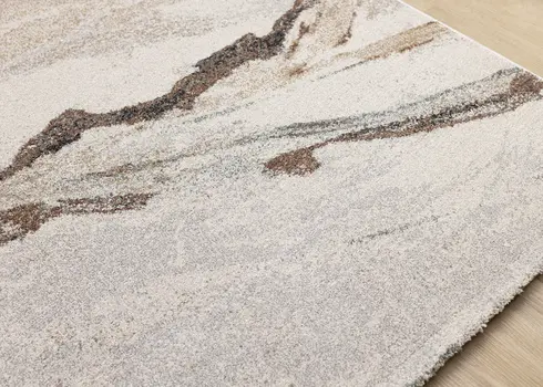 8' X 11' White Area Rug