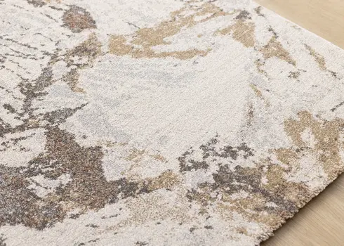 8' X 11' White Area Rug