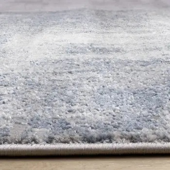 5' X 8' White Area Rug