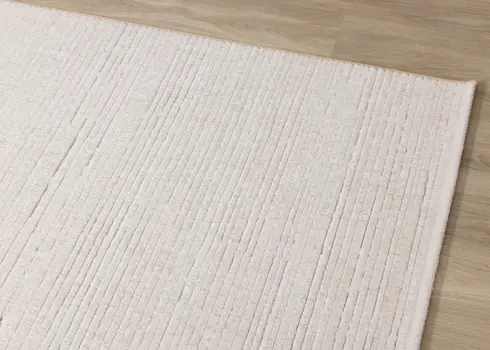 5' X 8' Cream Area Rug