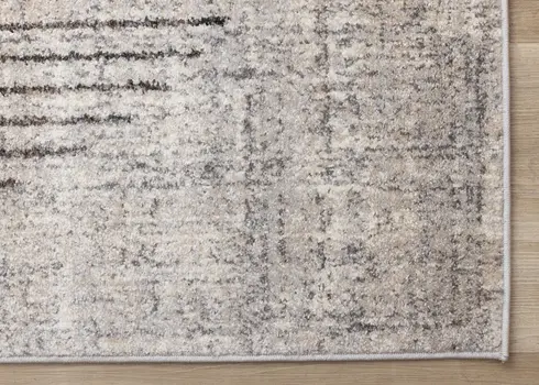 8' X 11' White Area Rug