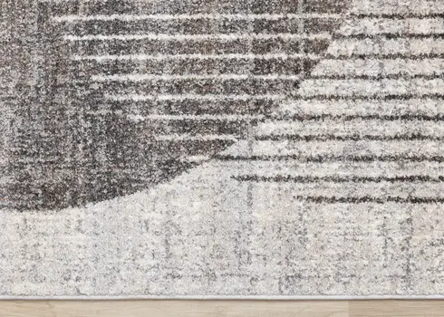 8' X 11' White Area Rug