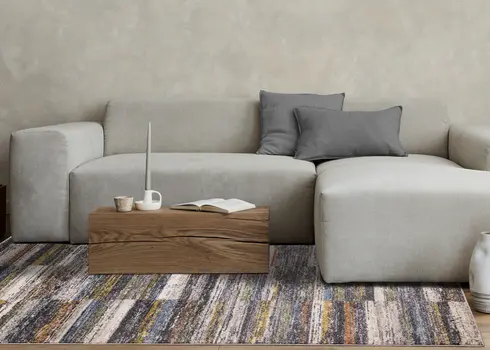 5' X 8' Green Area Rug