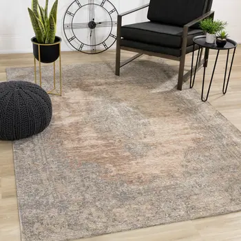 8' X 11' Pink Area Rug