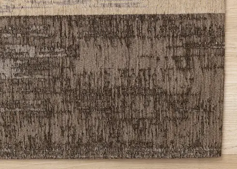 8' X 11' Brown And Black Area Rug