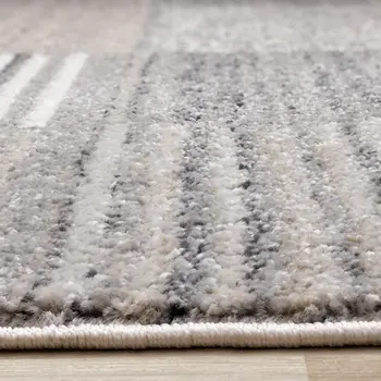 5' X 8' Black Area Rug