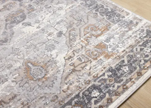 5' X 8' Brown Area Rug