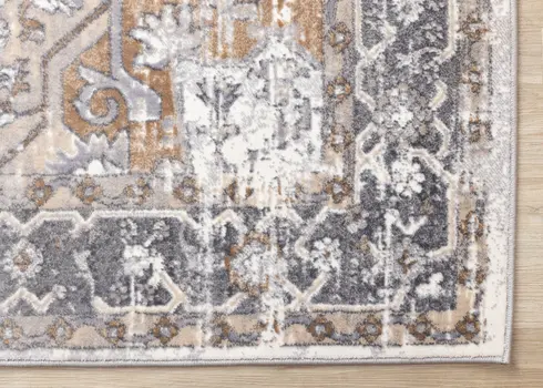 5' X 8' Brown Area Rug