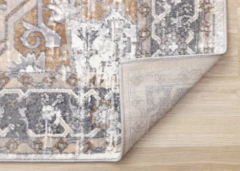 5' X 8' Brown Area Rug