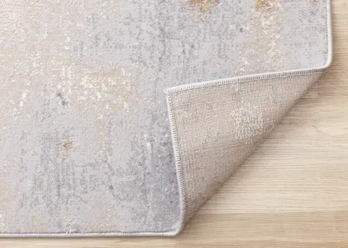 8' X 11' Taupe And Brown Area Rug
