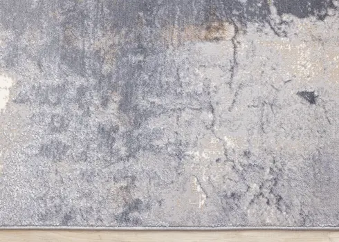8' X 11' Taupe And Brown Area Rug