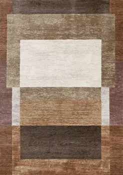5' X 8' Orange Area Rug