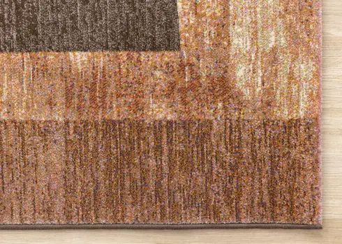 5' X 8' Orange Area Rug