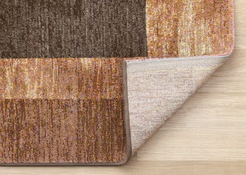 5' X 8' Orange Area Rug
