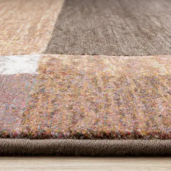 5' X 8' Orange Area Rug