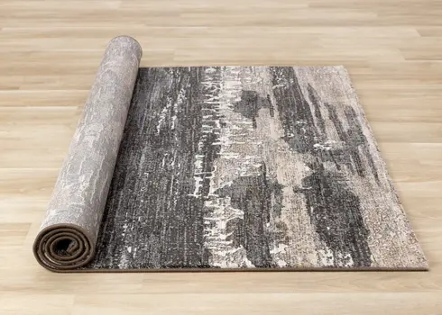 5' X 8' Black Area Rug