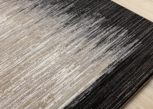 8' X 11' Black Area Rug