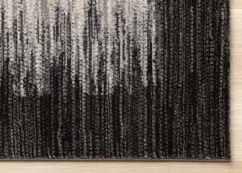 8' X 11' Black Area Rug