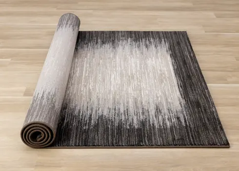 8' X 11' Black Area Rug