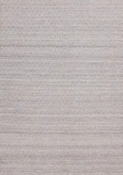 8' X 11' Beige And Cream Geometric Hand Woven Area Rug
