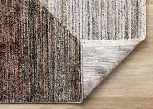 5' X 8' White Area Rug
