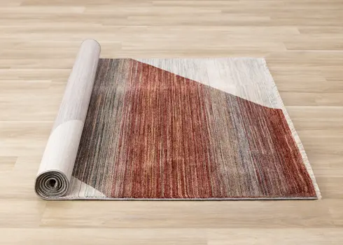 5' X 8' White Area Rug