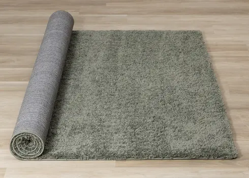 8' X 11' Green Area Rug