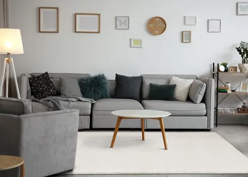 4' X 6' Cream Area Rug
