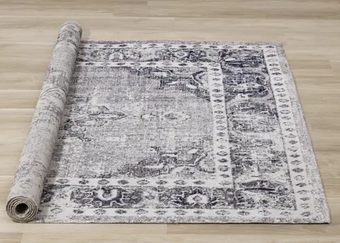 5' X 8' Blue Area Rug