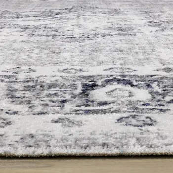 7' X 10' Blue Area Rug