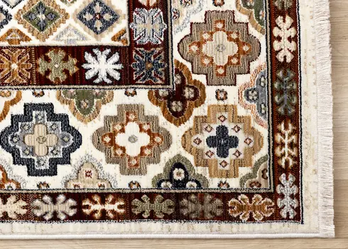 5' X 8' Cream Area Rug