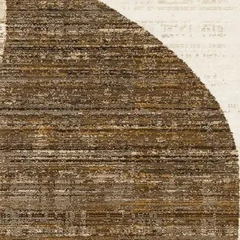 8' X 10' Cream And Blue Area Rug