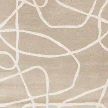 5' X 8' Cream Area Rug